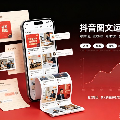 洛隆抖音图文代运营服务